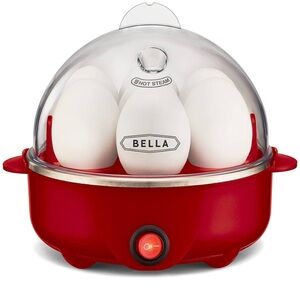 Bella Rapid Electric Egg Cooker & Poacher with Auto Shut Off, 7 egg capacity